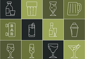 set-line-champagne-bottle-martini-glass-cocktail-shaker-glass-of-beer-bloody-mary-street-s