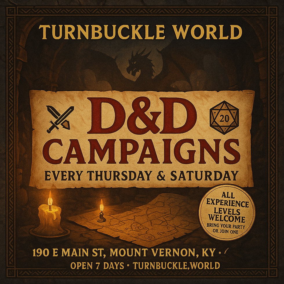 Dungeons and Dragons Campaign - (Every Saturday)