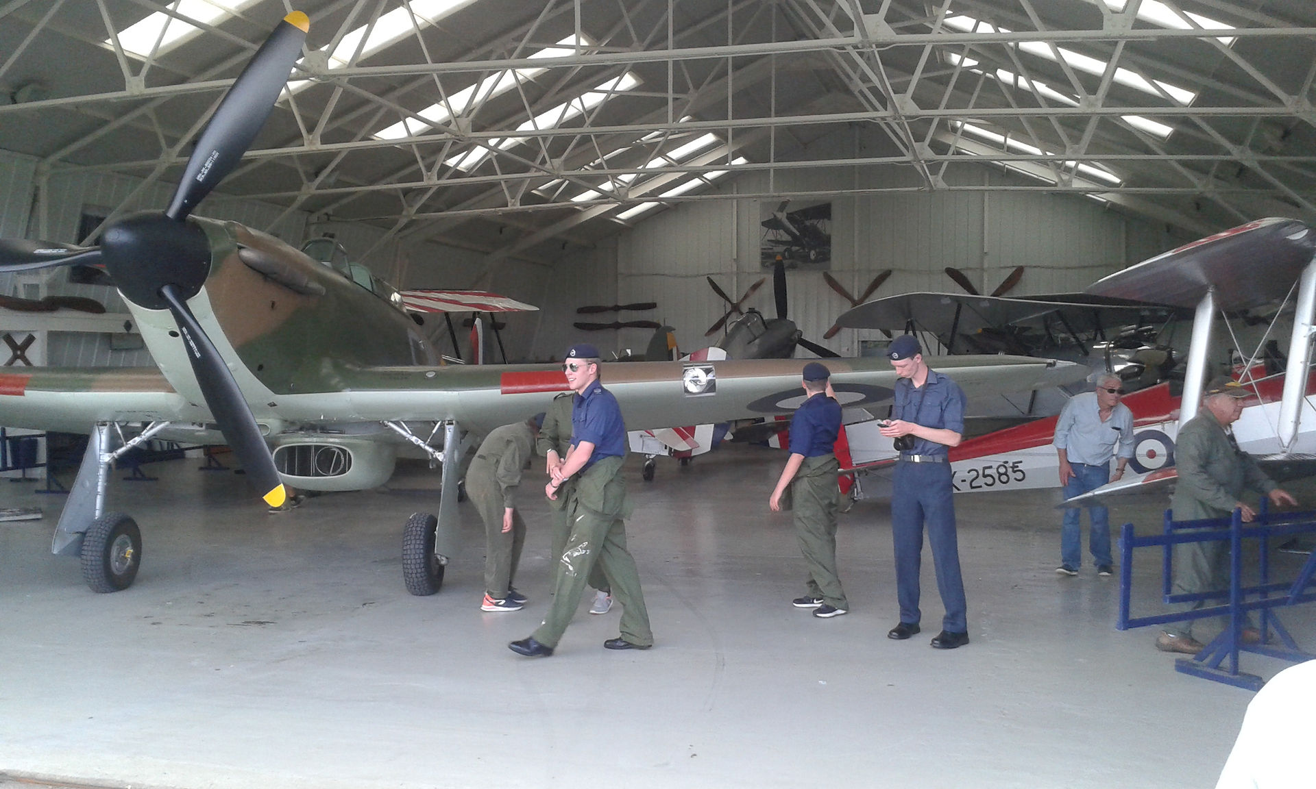 Oakington Air Cadets Spitfire push 2017