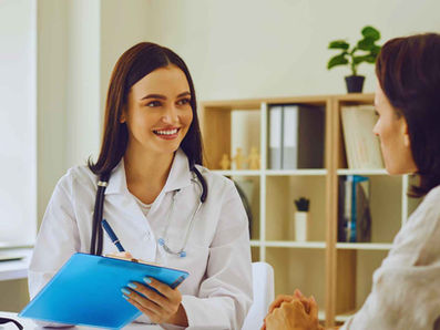 Doctors discussing something