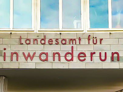 Gebäude des Landesamts für Einwanderung in Berlin