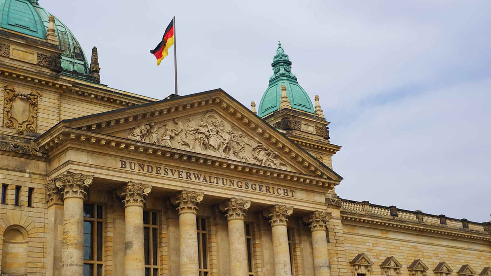 picture of the building of bundesverwaltungsgericht in leipzig