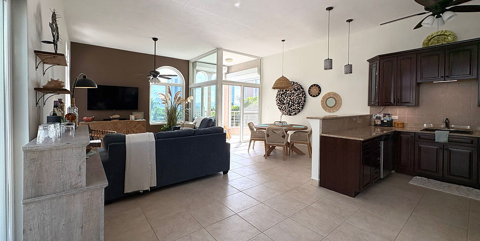 Living Room & Kitchen