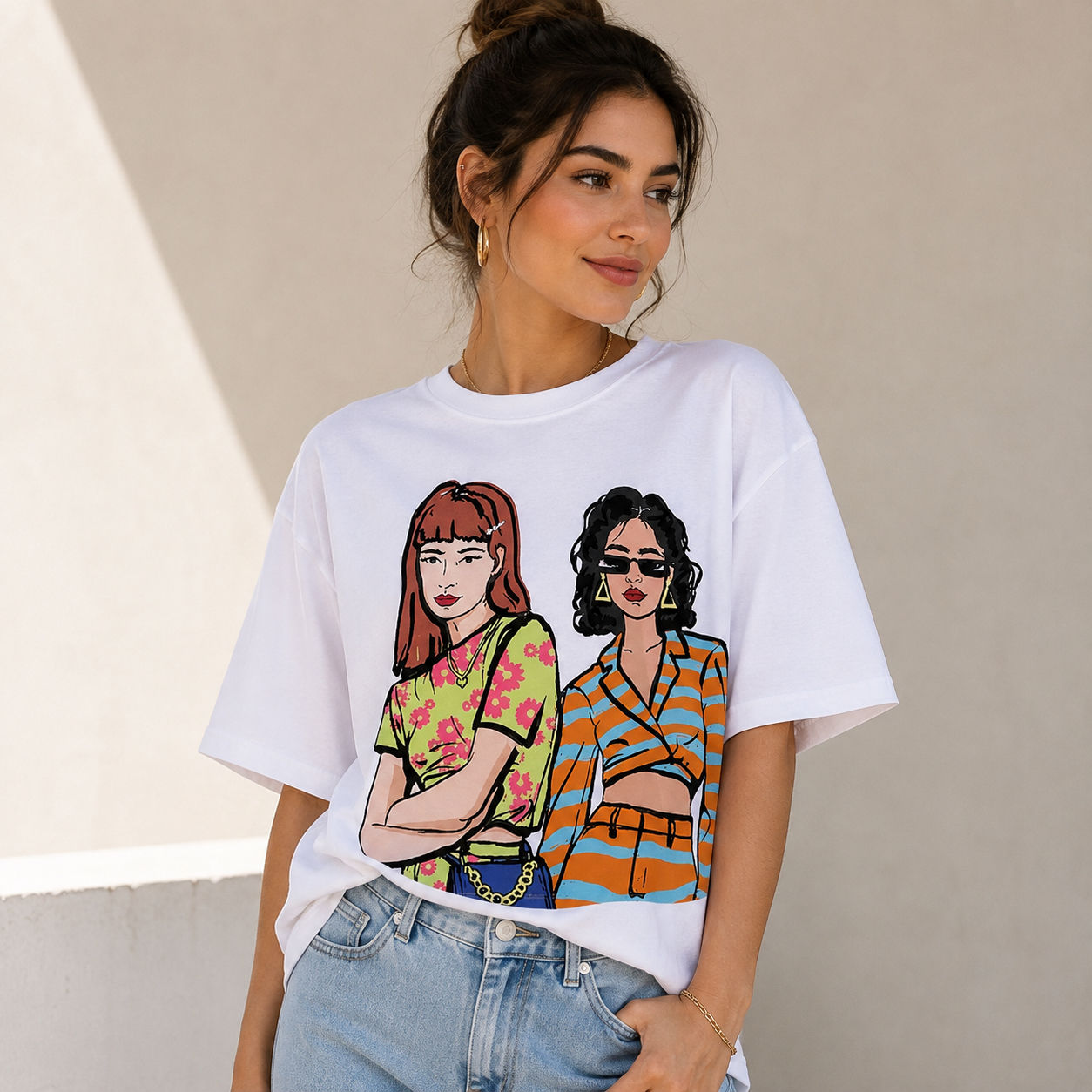 Camiseta tipo Zara Importada