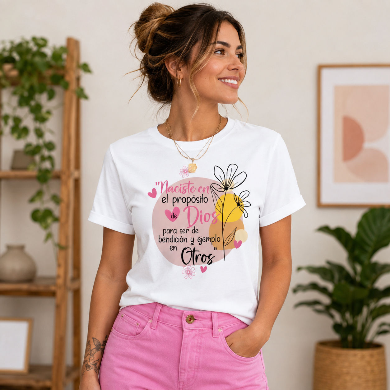 Camiseta mensaje