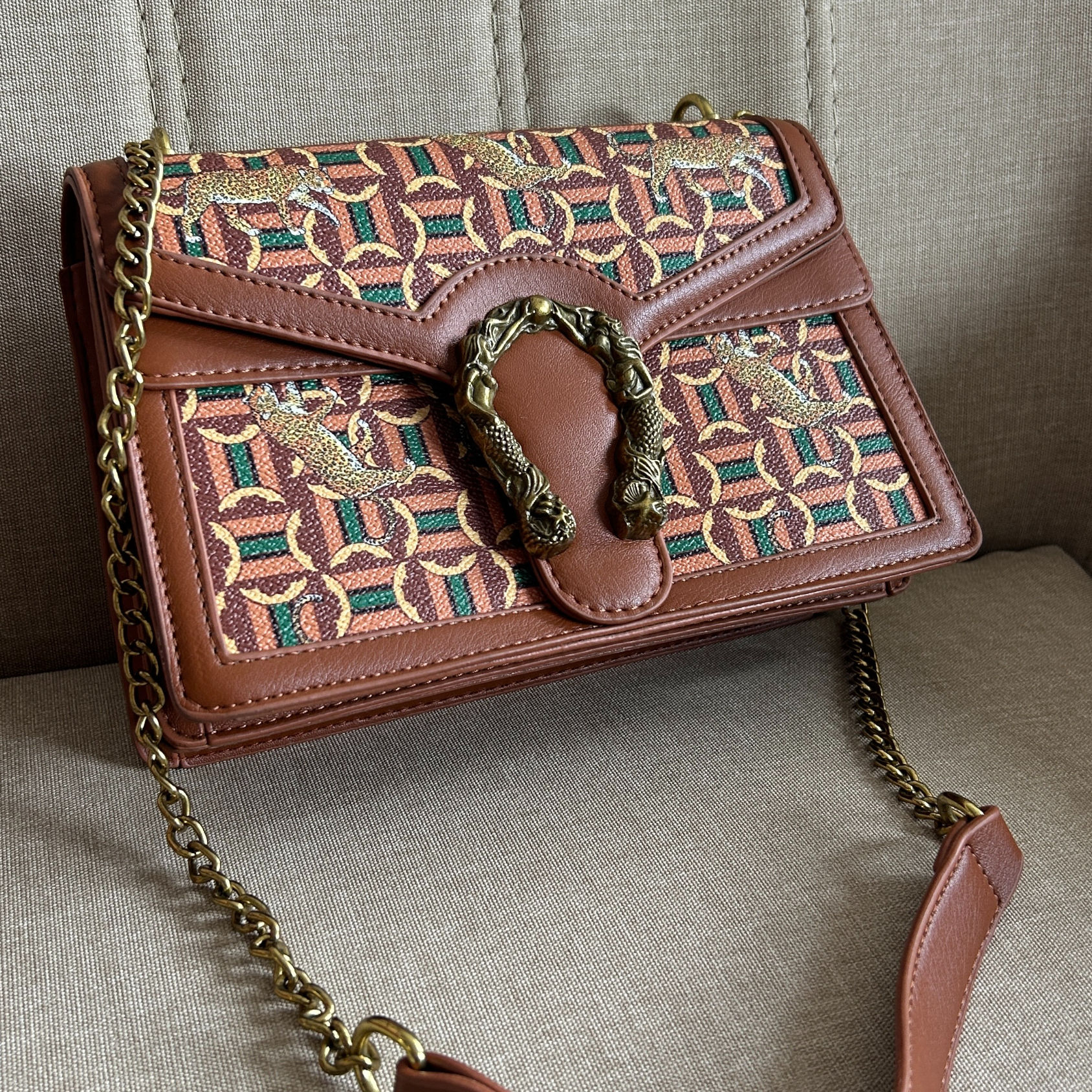 Cartera herradura c. Cafe Ref. 010