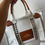 Miniatura: Tote bag Taches MJ c. Blanco Ref 1257