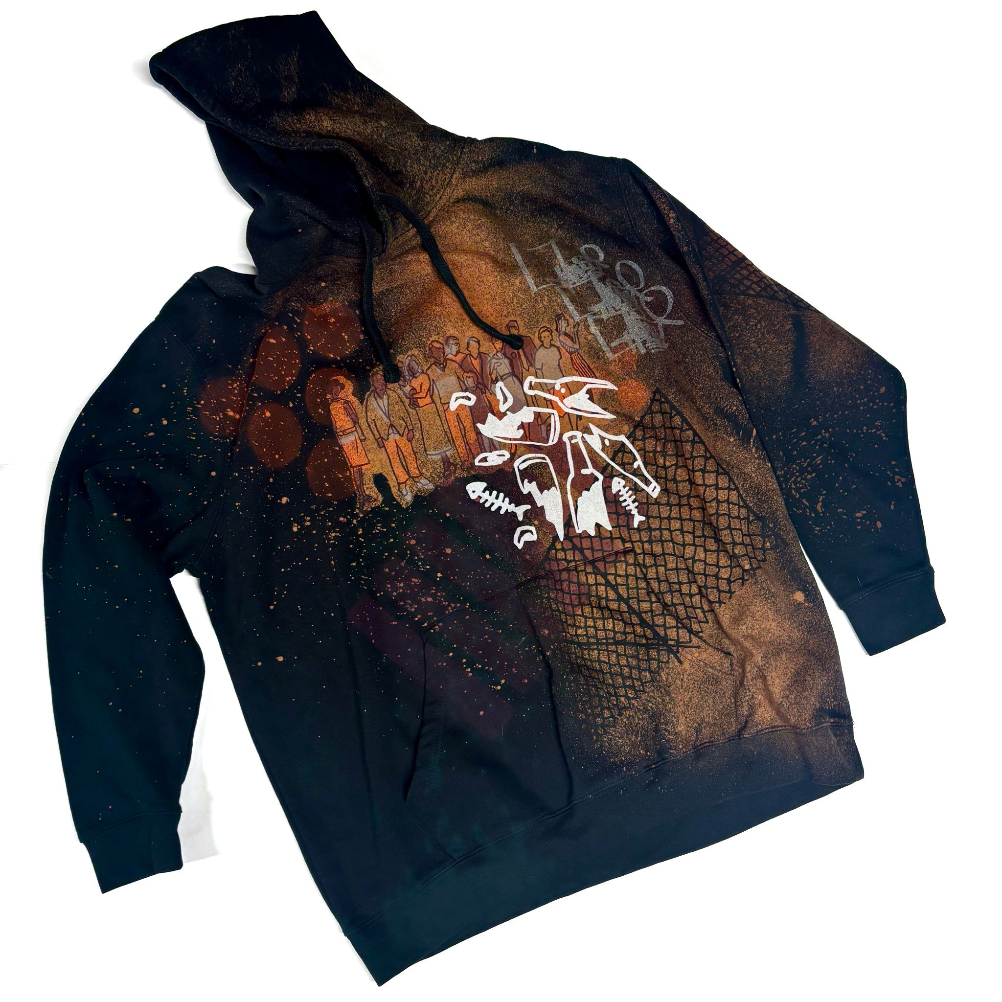 Broken Bottles Pull Over 2XL