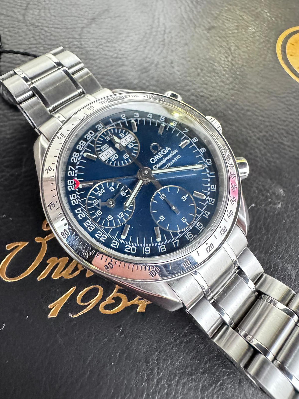 Thumbnail: 🌈🌈Vintage Rolex GMT - MASTER 1675🖤原裝紅底百事圈黑藥膏T<25面 LongE🖤VU2991 (廣華街店）
