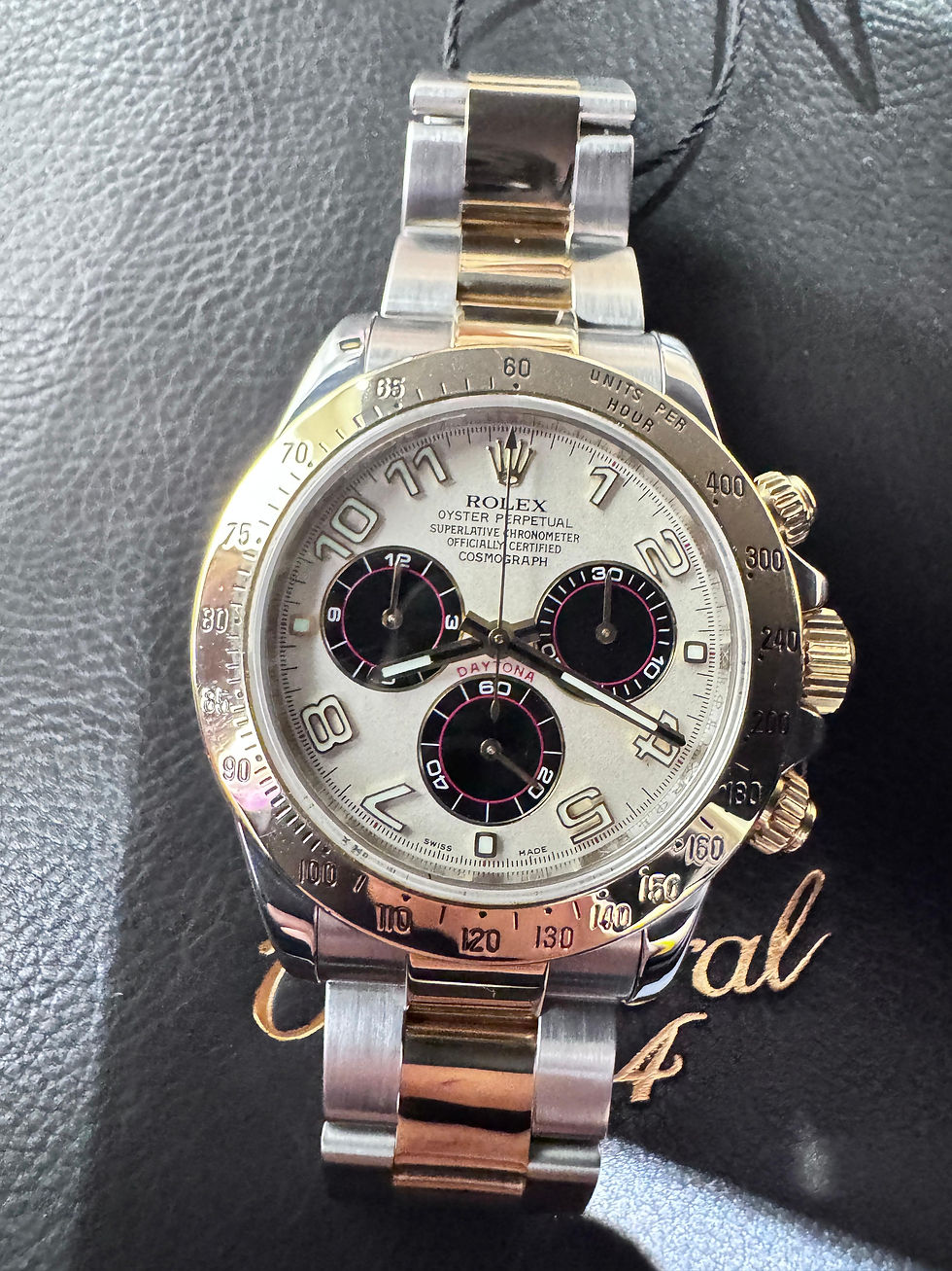 Thumbnail: 🌈🌈Rolex Daytona 116523🐻‍❄️原裝白熊貓面操兵字🐻‍❄️C1924（廣華街店）