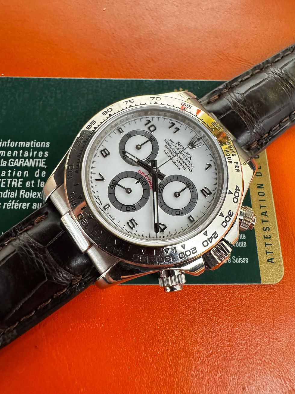 Thumbnail: 🌈🌈🌈ROLEX DAYTONA 116519🤍原裝白面操兵字 有出世卡🤍1661C（廣華街店）