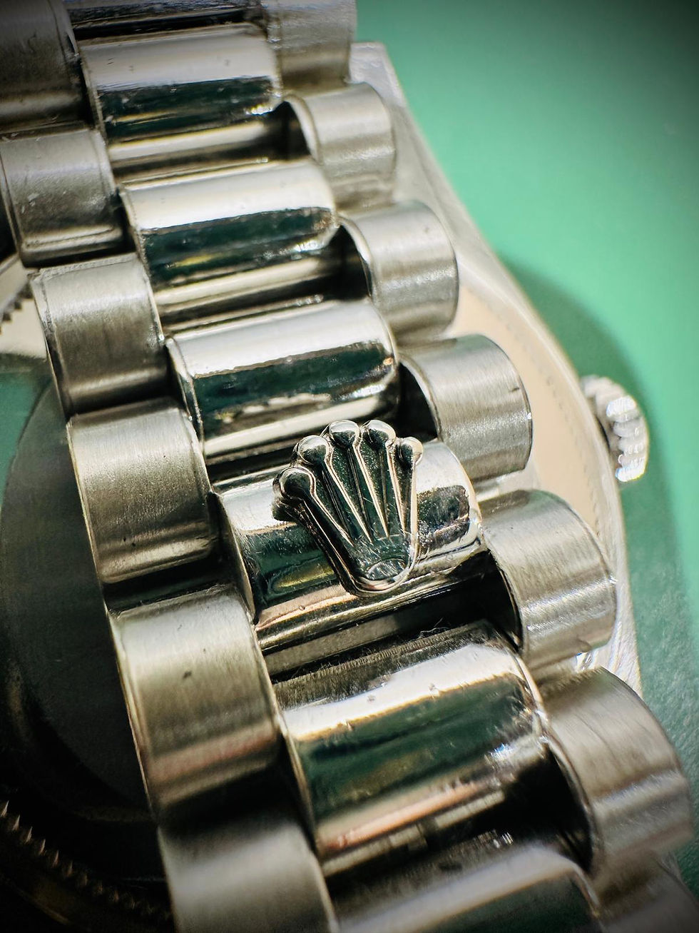 Thumbnail: 🌈🌈Vintage Rolex DayDate 18046🩶原裝Rolex銀面鑽石字69長方石💎VU3036（廣華街店）