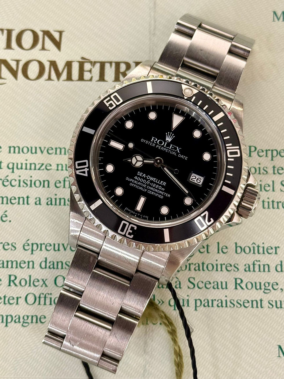 🌈🌈Rolex Subariner 16600🎁💚VU1886(廣華街店)