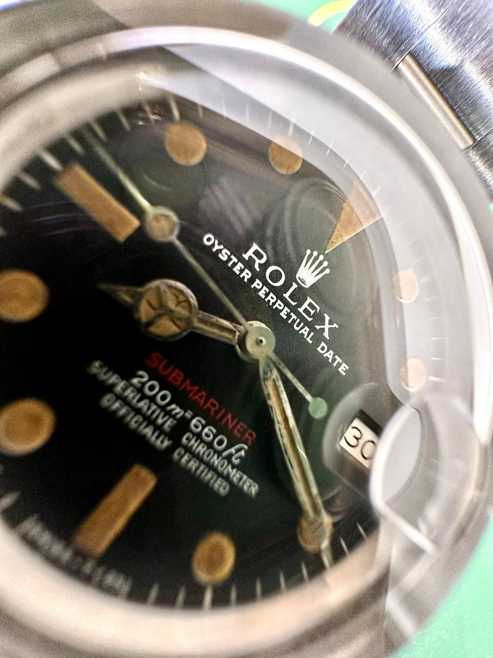 Thumbnail: 🌈🌈Vintage Rolex Subariner 1680⚓原裝灰圈黑T<25藥膏面 單紅❤️VU2994（廣華街店）