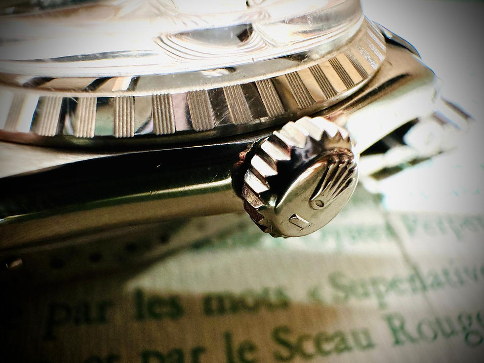 Thumbnail: 🌈🌈Vintage Rolex DateJust 1603🖤原裝力架黑面🎁C1601（廣華街店）