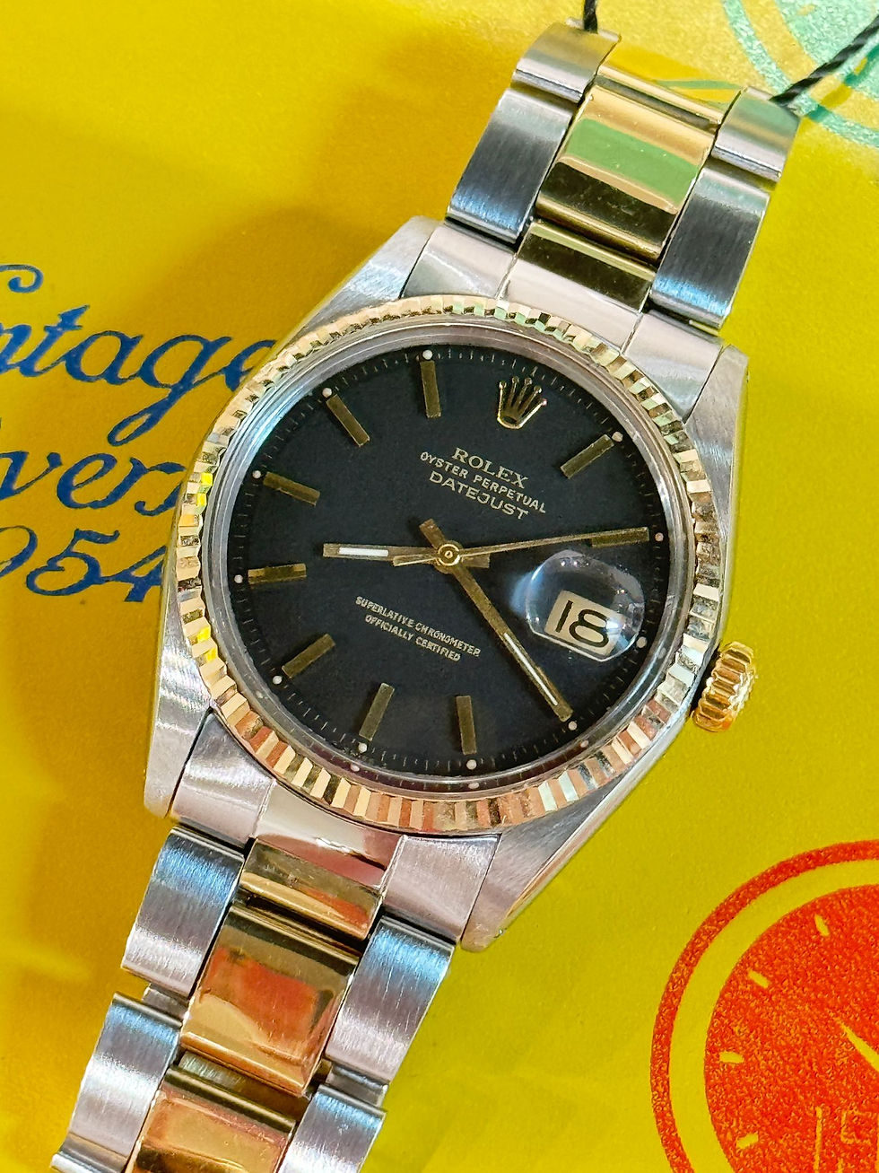 Vintage Rolex Datejust 1601 金鋼款式 BW1895