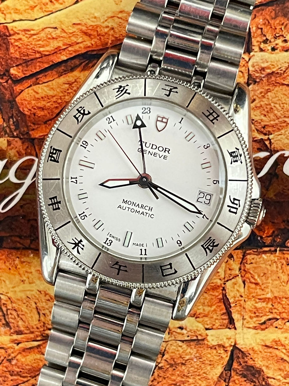 🔥🔥Tudor Geneve 38080🏺🇨🇳中國特別版 十二時辰🇨🇳原裝白色面 十二時辰外圈 36mm035K(旺角店)