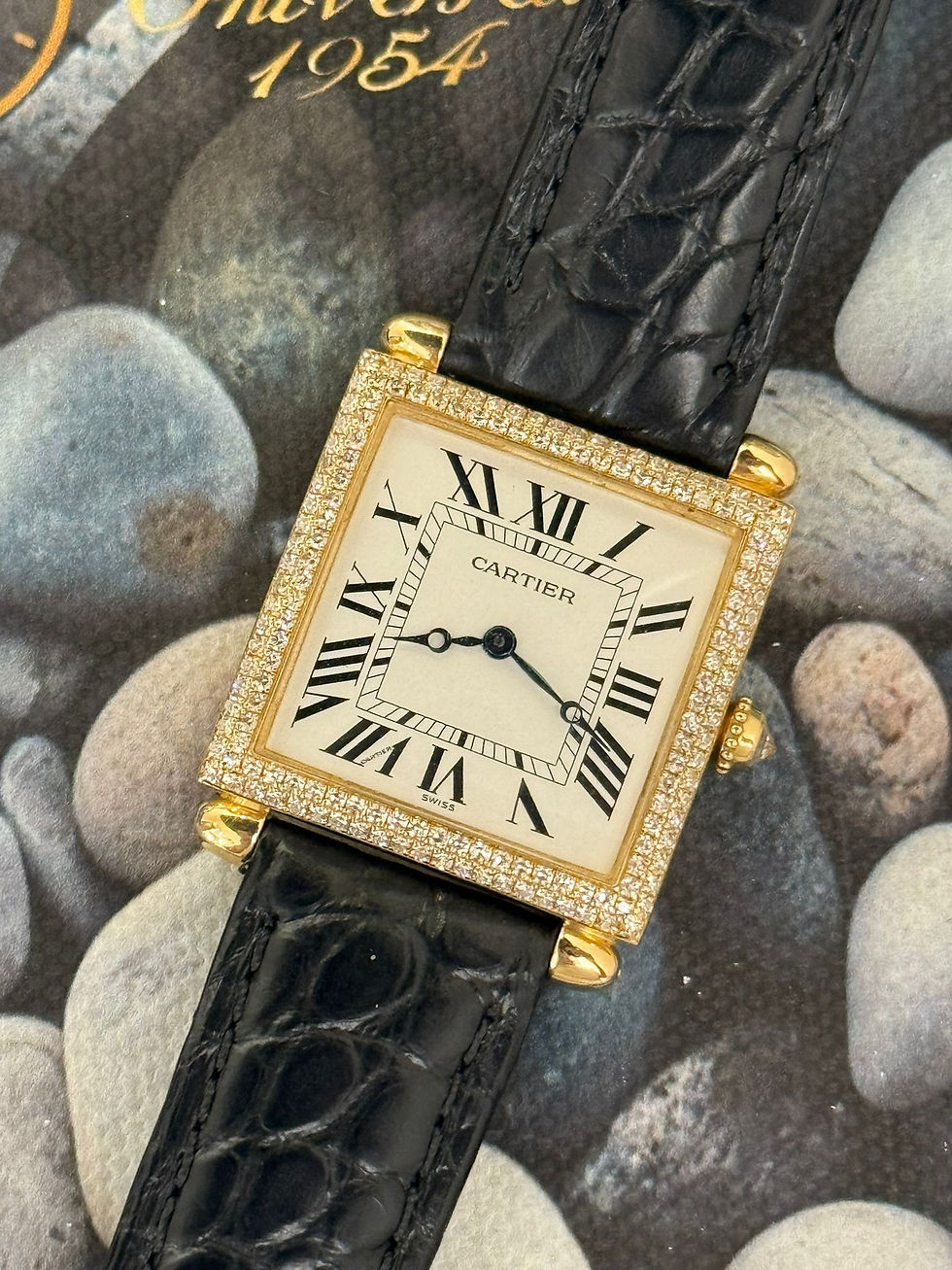 🌈🌈CARTIER Tank Obus 1630 Diamonds💎👍🏻1460C(廣華街店)
