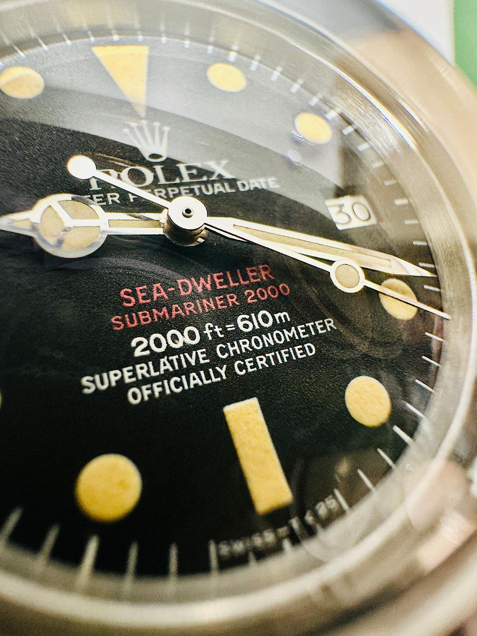 Thumbnail: 🌈🌈Vintage Rolex Subariner 1665🍅罕有原裝MK IV 雙紅面 有2019年上行紙📜VU3003（廣華街店）
