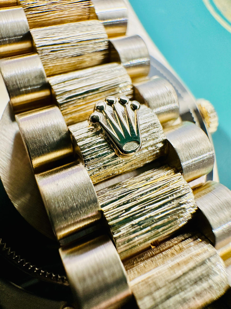 Thumbnail: 🌈🌈Vintage Rolex DayDate 18248💙原裝藍色面路軌羅馬字 連NFC卡💳C1959（廣華街店）
