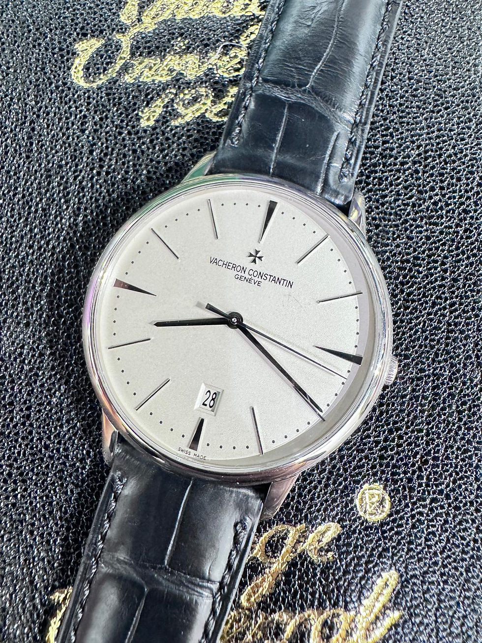 縮圖：🌈🌈 Vacheron Constantin 85180🩶原裝簡約銀白面🩶C1938（廣華街店）