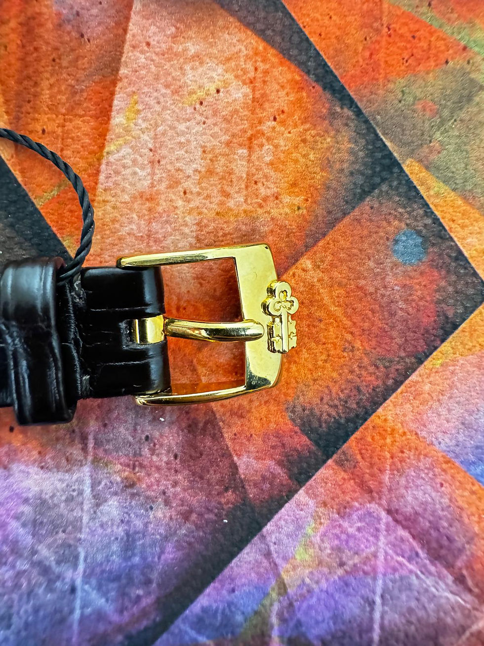 Thumbnail: 🌈🌈Corum Astrolrgical Zodiac 57245.56♈️原裝金面星座標字釘 山羊座底蓋 淨錶♈️1182（廣華街店）