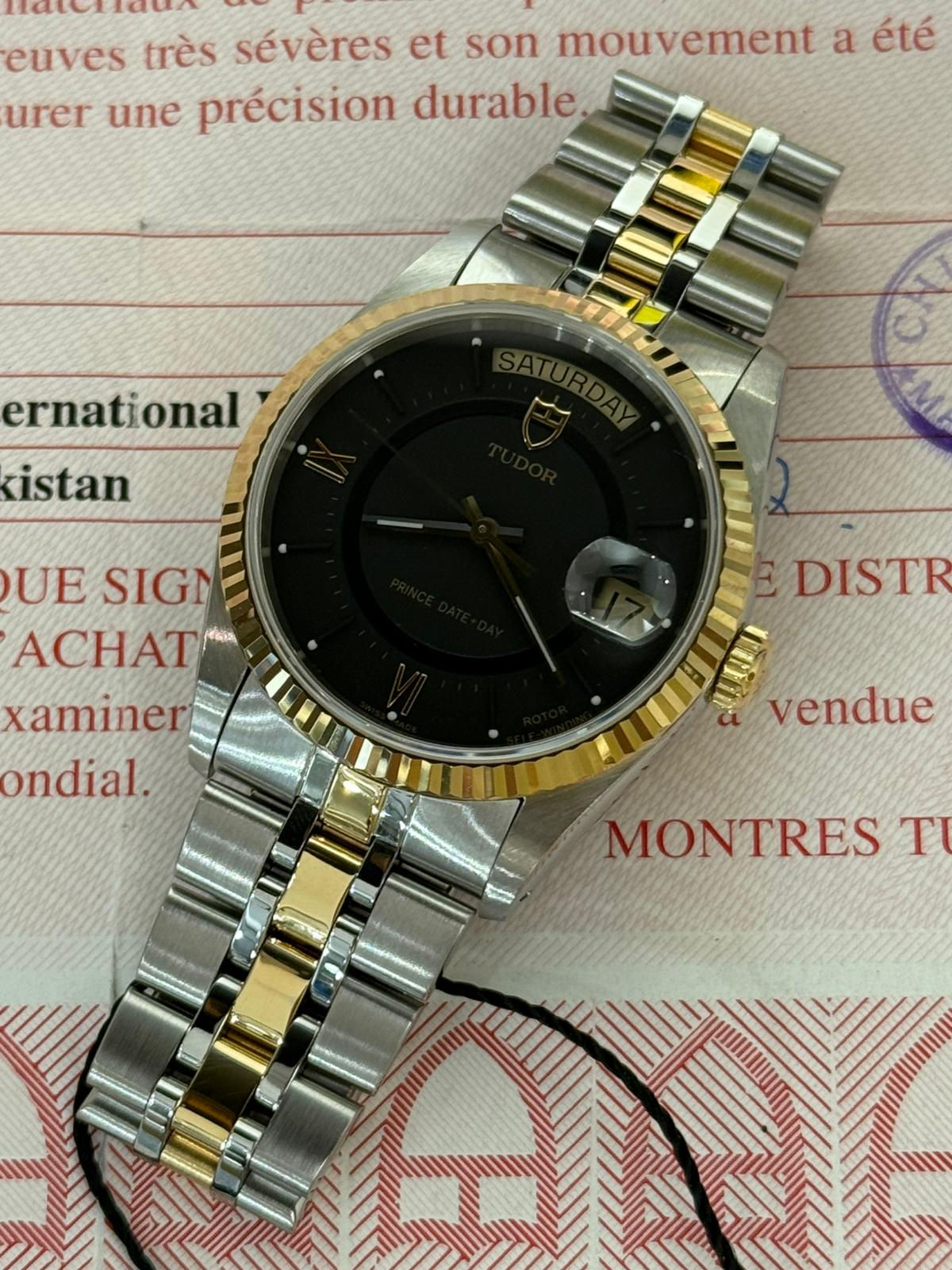 🌈🌈TUDOR PRINCE DATE DAY 76213 💛VU2261(廣華街店)