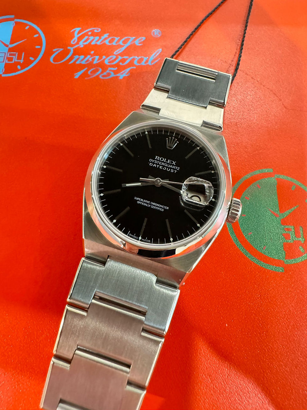 Vintage Rolex Datejust 17000 罕有原裝黑色面 KCB1168
