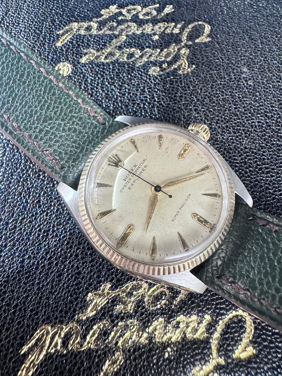Thumbnail: 🌈🌈Vintage Rolex Explorer 5501 🧲初代金鋼•探險者🚵🏻‍♀️VU2372（廣華街店）