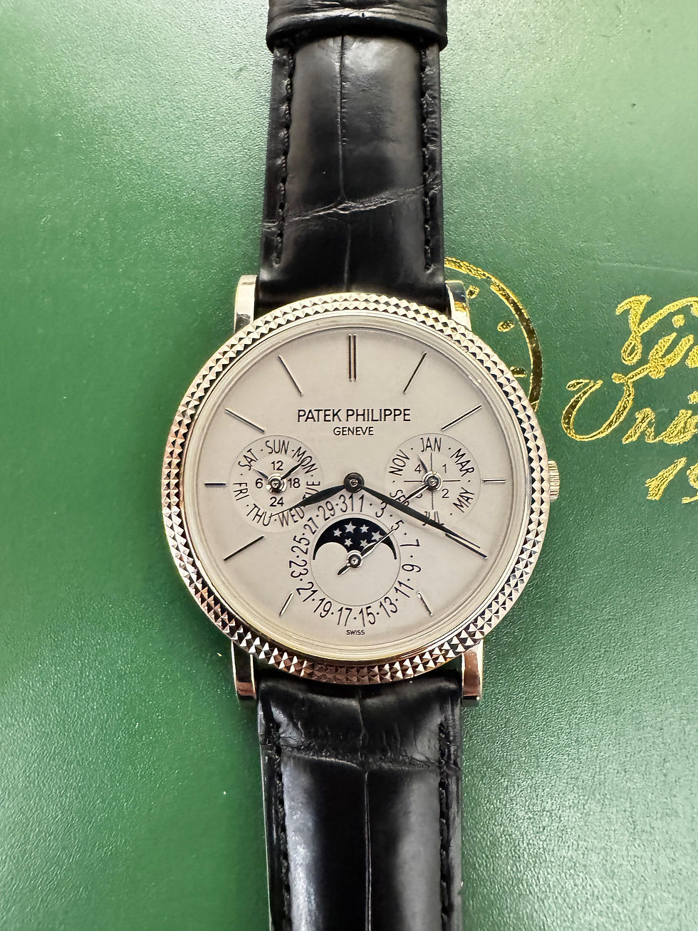 縮圖：🌈🌈Patek Philippe 5149G-001🤎原裝灰面🩶1658C（廣華街店)