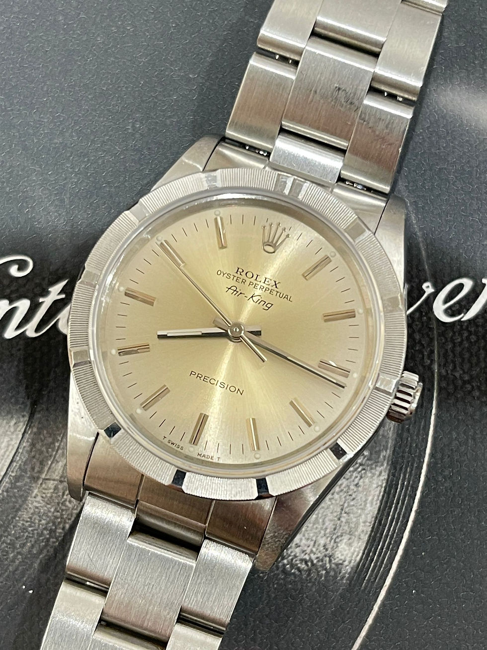 🌈🌈Vintage Rolex Air-King 14000🤍原裝變色面 34mm 十三劃圈 狀態一流🖤KCB568(旺角店)