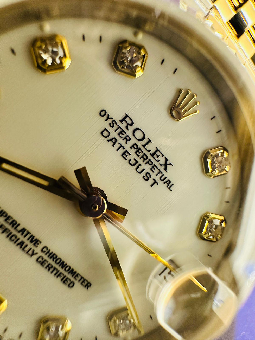 Thumbnail: 🌈🌈Vintage Rolex DateJust 68273🤍原裝白瓷面水泡鑽石字面💎VU3000（廣華街店）