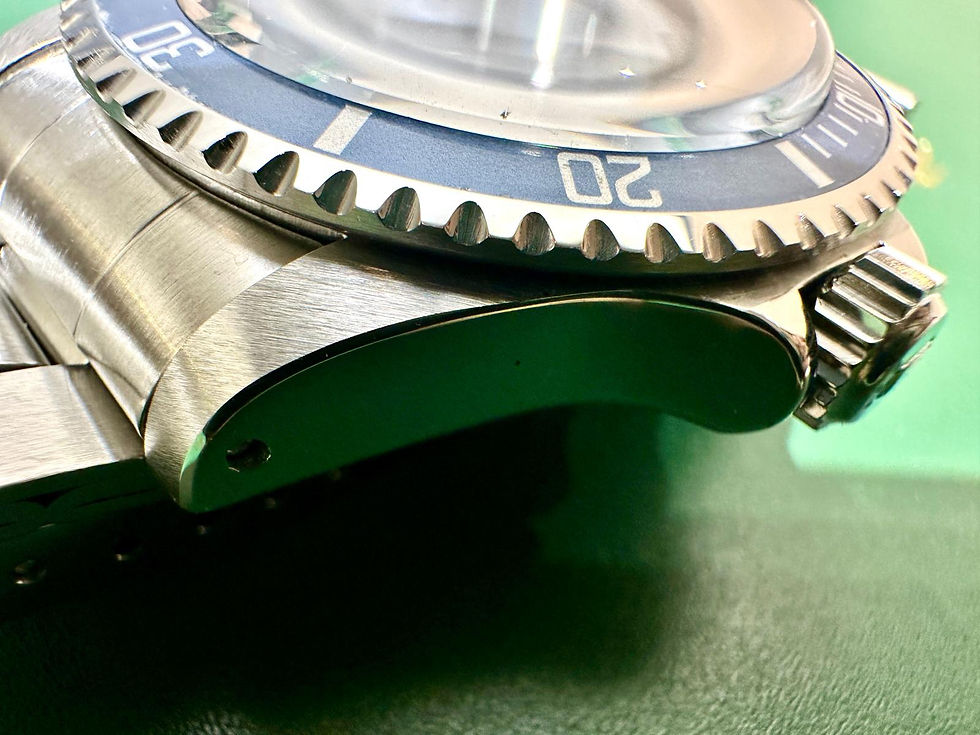 Thumbnail: 🌈🌈Vintage Tudor Submariner 94010💙原裝藍圈藥膏面斧頭針 勞的勞底 淨錶🌈VU2990（廣華街店）