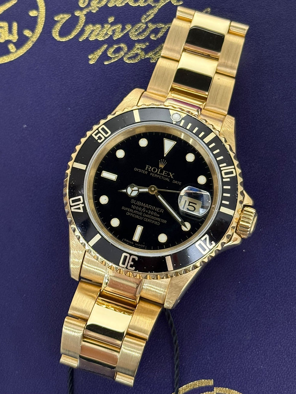 🌈🌈Vintage Rolex Submariner 16618🖤😎1471C (廣華街店)
