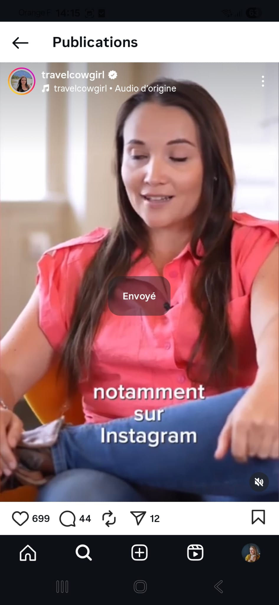 idée de réel instagram pour présenter sa vision et créer du lien