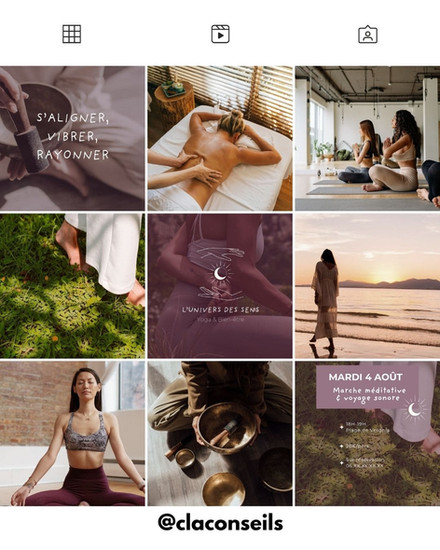 exemple feed instagram sur canva