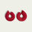 Thumbnail: Utopia Earrings - Ruby Red
