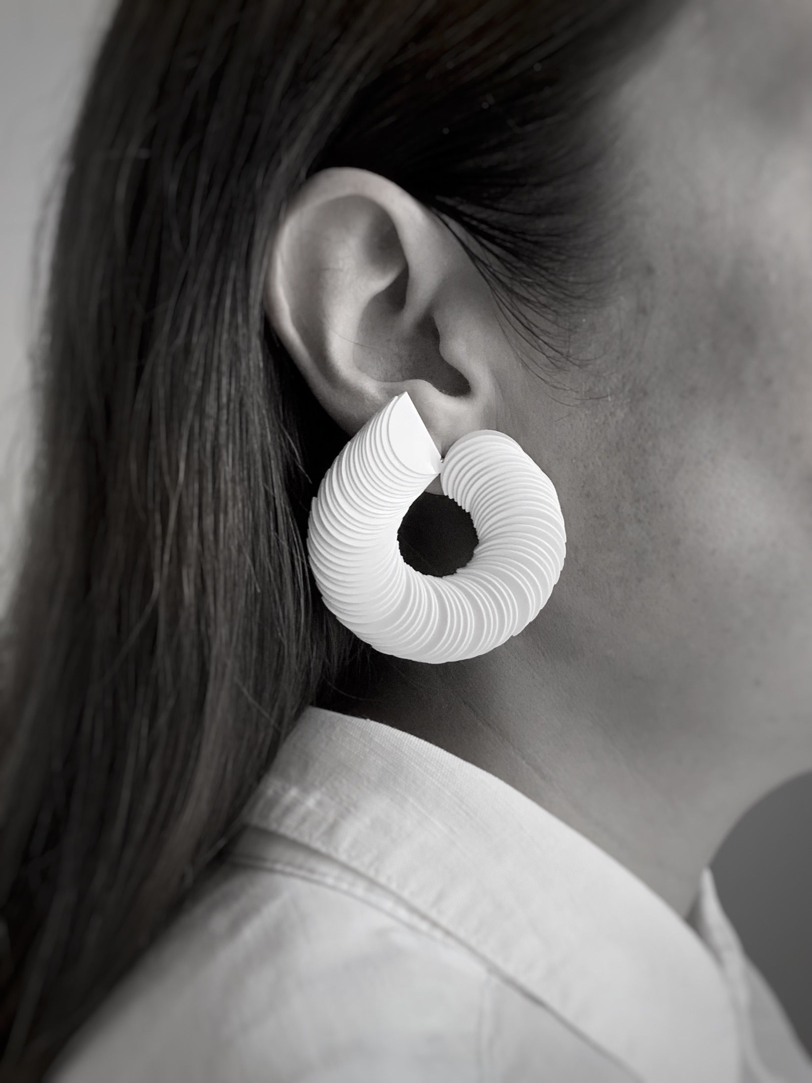 Utopia Earrings - White