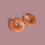 Thumbnail: Utopia Earrings - Pastel Orange