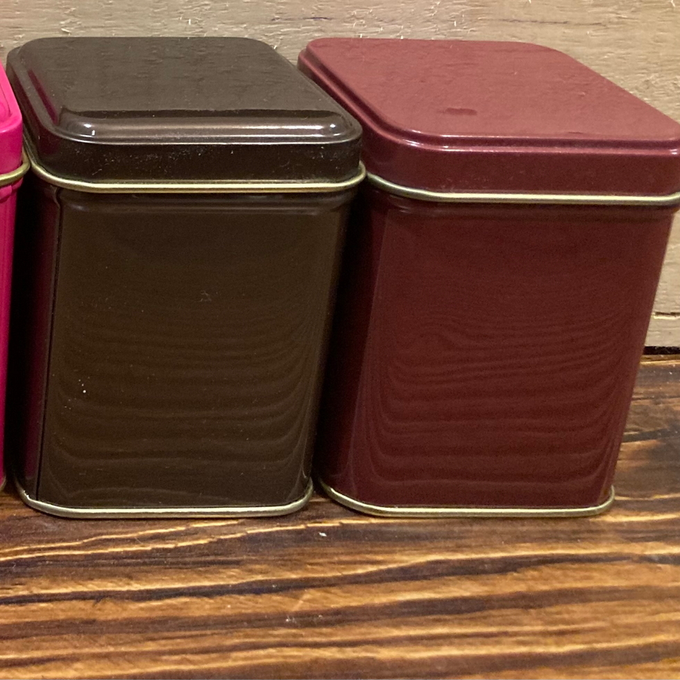 Thumbnail: Square Tea Tins