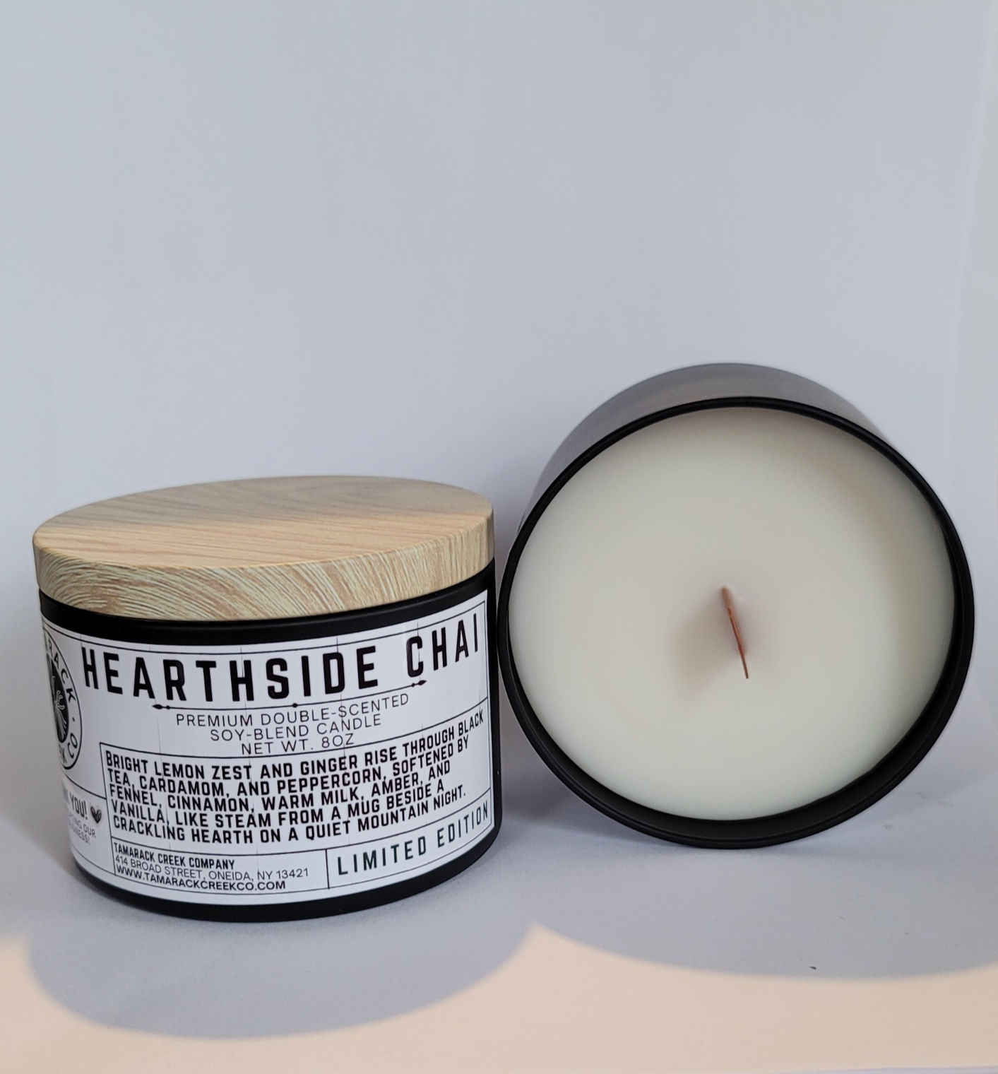 Hearthside Chai Artisan Wood-Wick Candles