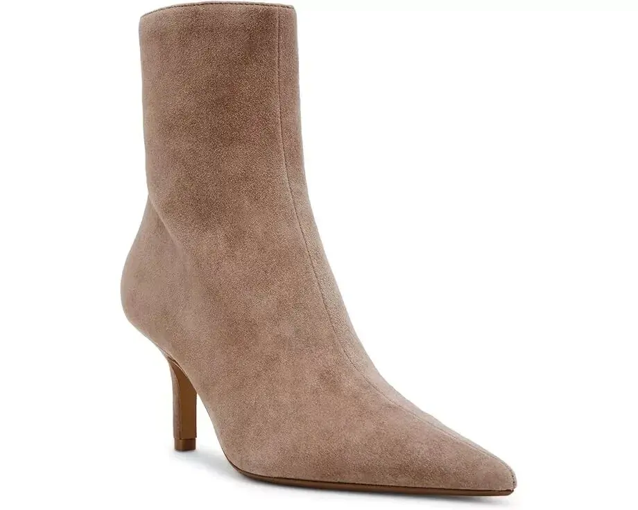 Thumbnail: Steve Madden Alston ALST01S1-272 Bootie Taupe Suede Ankle Boots ZPO917