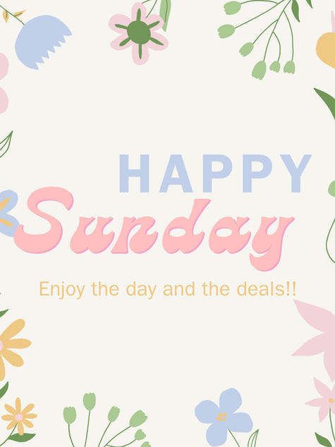 Sunday Funday!!