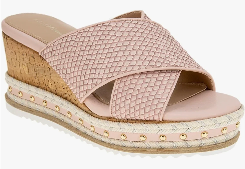 BCBGeneration Womens Habiana Blush Espadrilles
