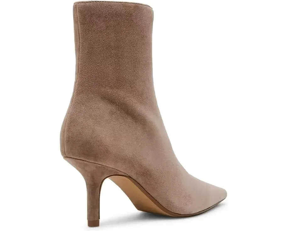 Thumbnail: Steve Madden Alston ALST01S1-272 Bootie Taupe Suede Ankle Boots ZPO917