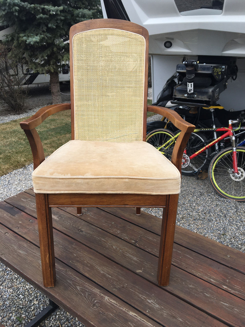 Cane Back Dining Chairs