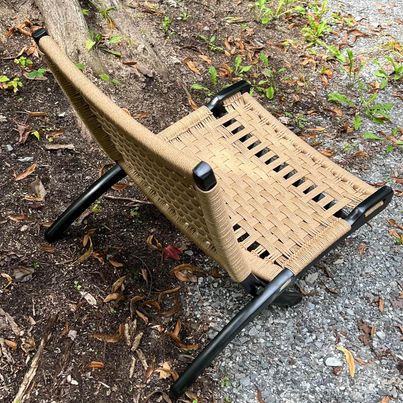 Hans Wegner Style Yugoslavian Folding Chair for sale by Caning Canada, Calgary, AB