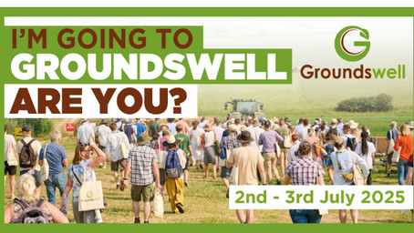 Kairos visits Regenerative Agriculture Festival Groundswell 2025