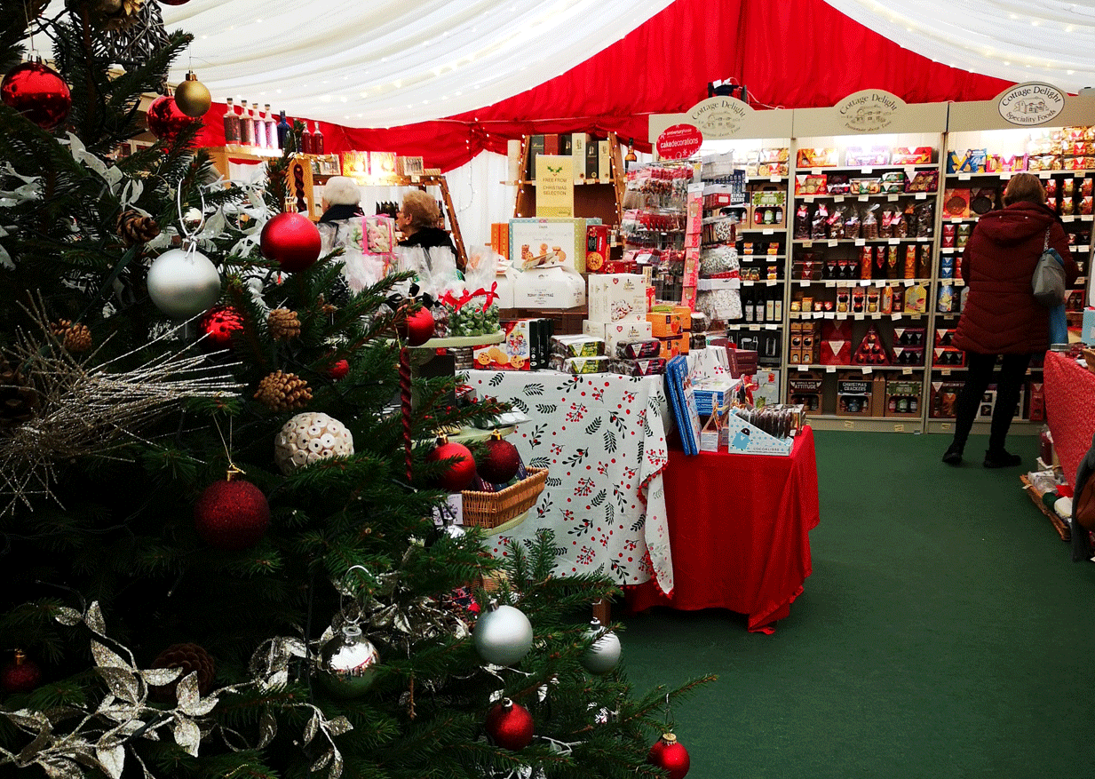 Millets Farm Centre - Christmas Gift Marquee