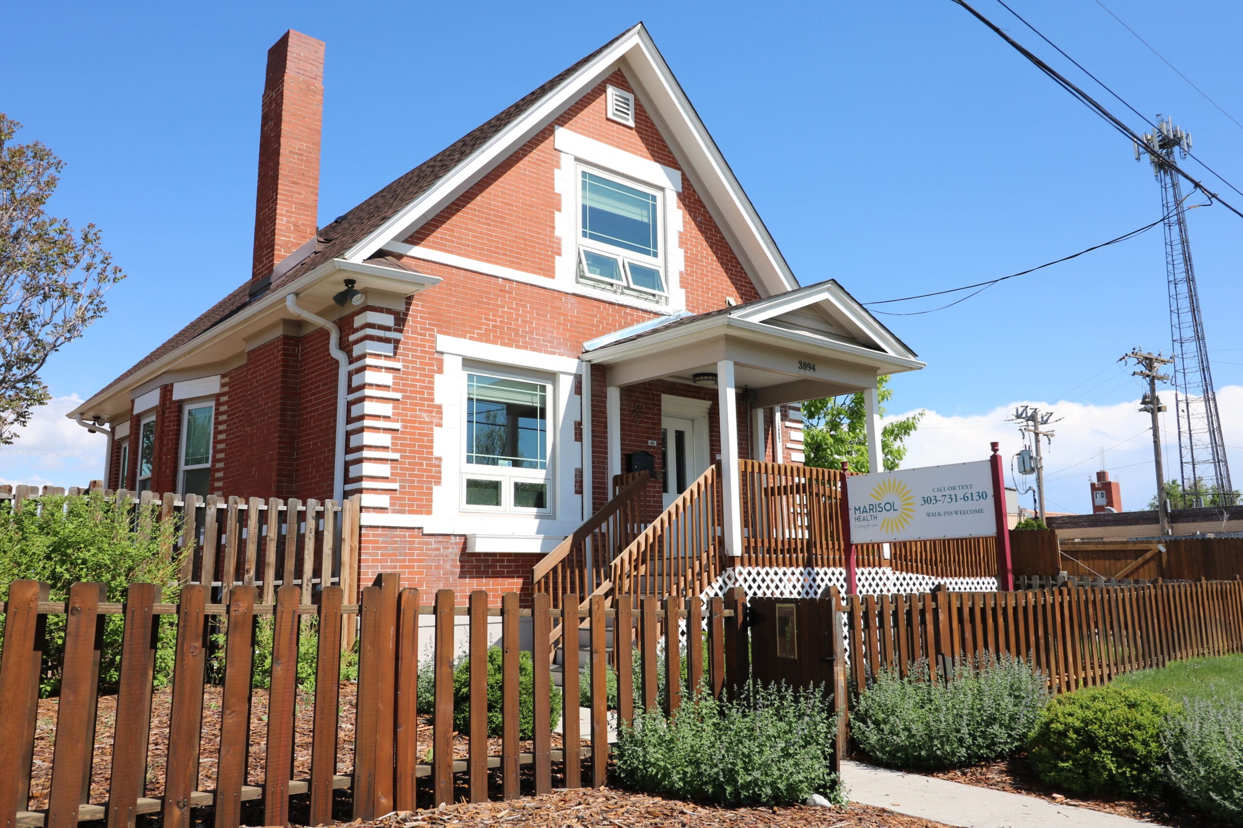 The exterior of the Marisol Health Denver clinic.